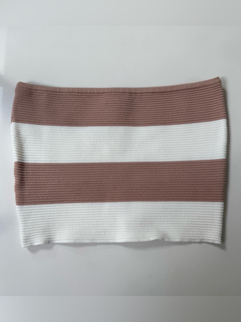 Pacsun La Hearts Striped cropped tube top